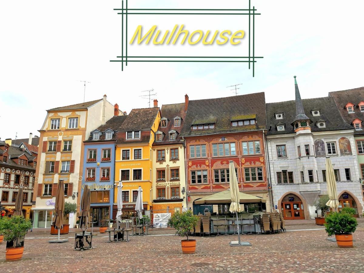 Loft Avec Verriere A 5 Min A Pieds De La Gare Mulhouse Exterior photo